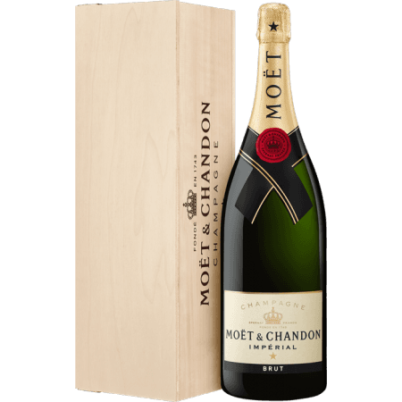 Moët & Chandon Imperial Brut Jeroboam + Wooden GB