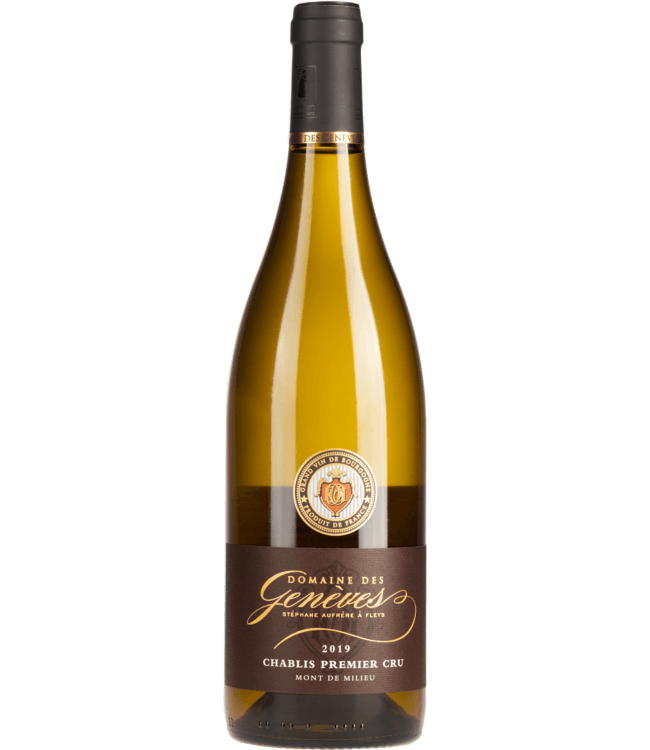 Domaine des Geneves Chablis 1e Cru Mont Milieu