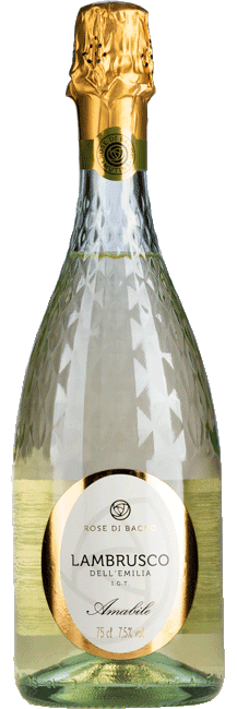 Lambrusco Rose Di Bacco Amabile Bianco