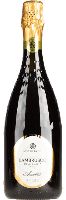 Lambrusco Rose di Bacco Amabile Rosso