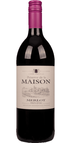 Reserve de la Maison Merlot Vin de Pays d'Oc