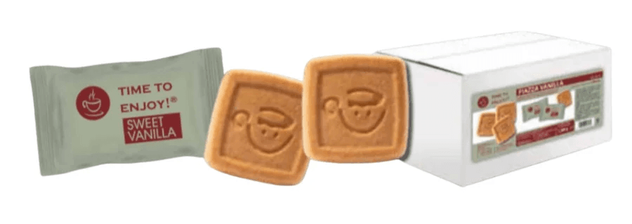 Time to Enjoy Piazza Vanille Koffiekoekjes 400 stuks