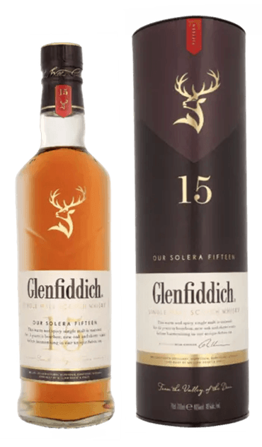 Glenfiddich 15 Years Solera + GB 0.70 liter