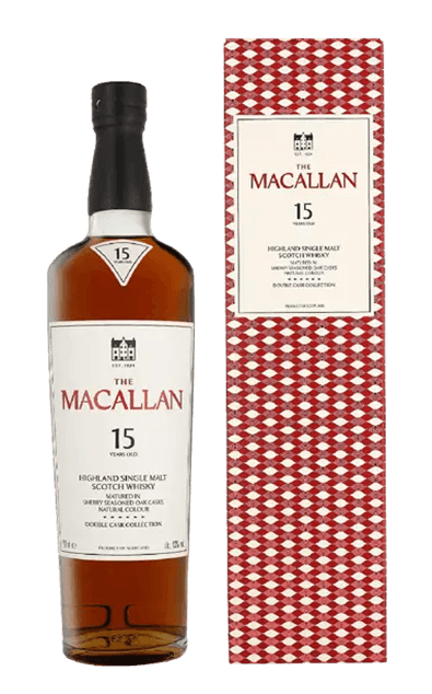 The Macallan 15 Years Double Cask + GB 0.70 liter